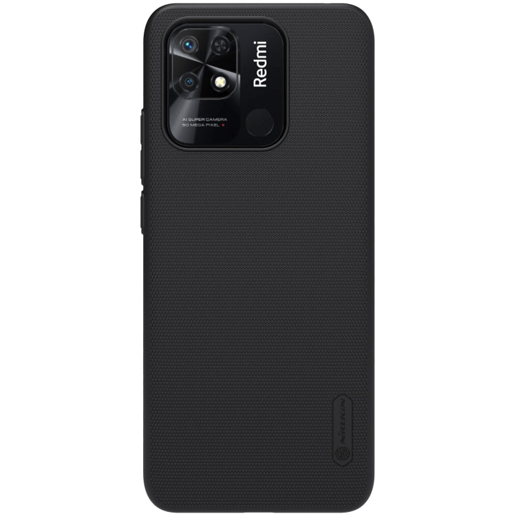 For Xiaomi Redmi 10C NILLKIN Frosted PC Phone Case(Black) - Xiaomi Cases by NILLKIN | Online Shopping UK | buy2fix
