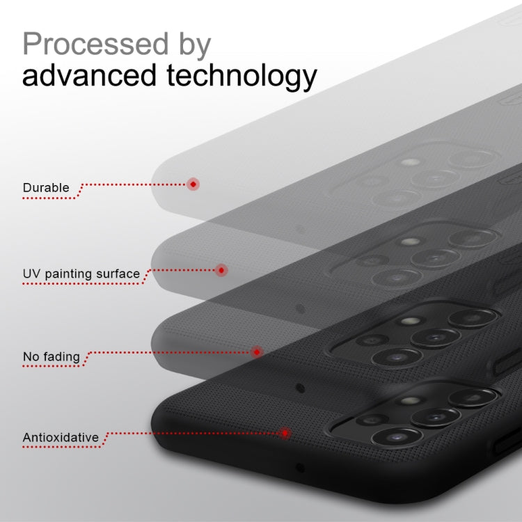 For Xiaomi Redmi 10C NILLKIN Frosted PC Phone Case(Black) - Xiaomi Cases by NILLKIN | Online Shopping UK | buy2fix