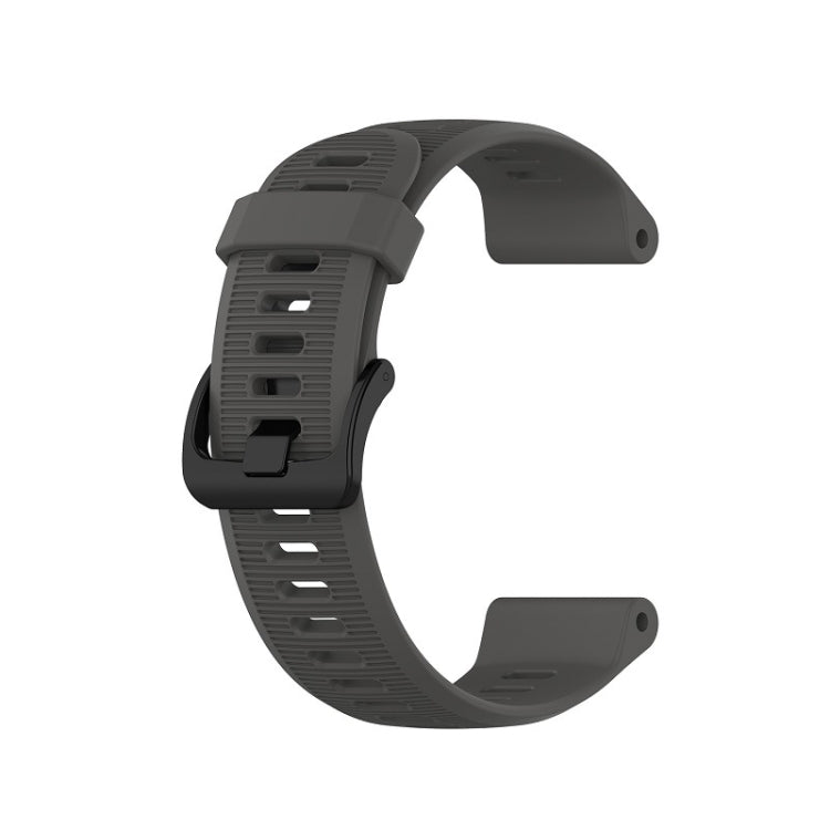 For Garmin Forerunner 945 Silicone Watch Band(Gray) - Watch Bands by buy2fix | Online Shopping UK | buy2fix