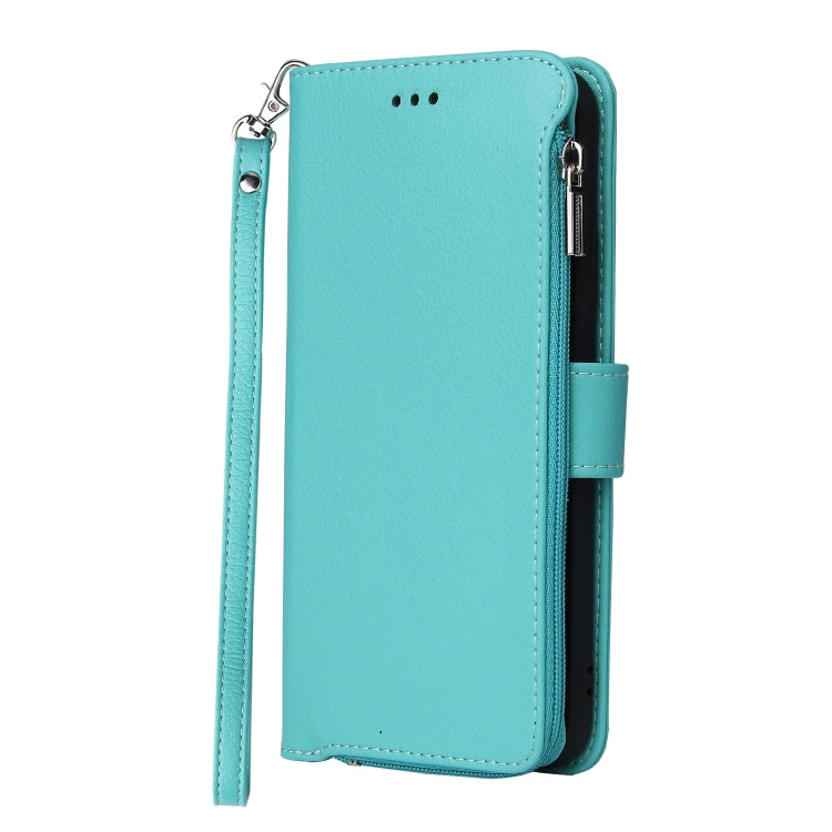 For Huawei P40 Pro / P40 Pro+ Microfiber Zipper Horizontal Flip Leather Case(Green) - Huawei Cases by buy2fix | Online Shopping UK | buy2fix