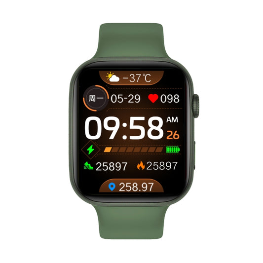 i7 pro+ 1.75 inch TFT Screen Smart Watch, Support Blood Pressure Monitoring/Sleep Monitoring(Green) by buy2fix