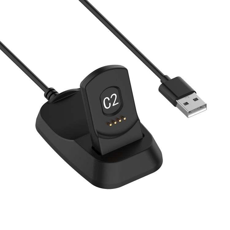 For Ticwatch C2 1m Charging Base(Black) - Charger by buy2fix | Online Shopping UK | buy2fix