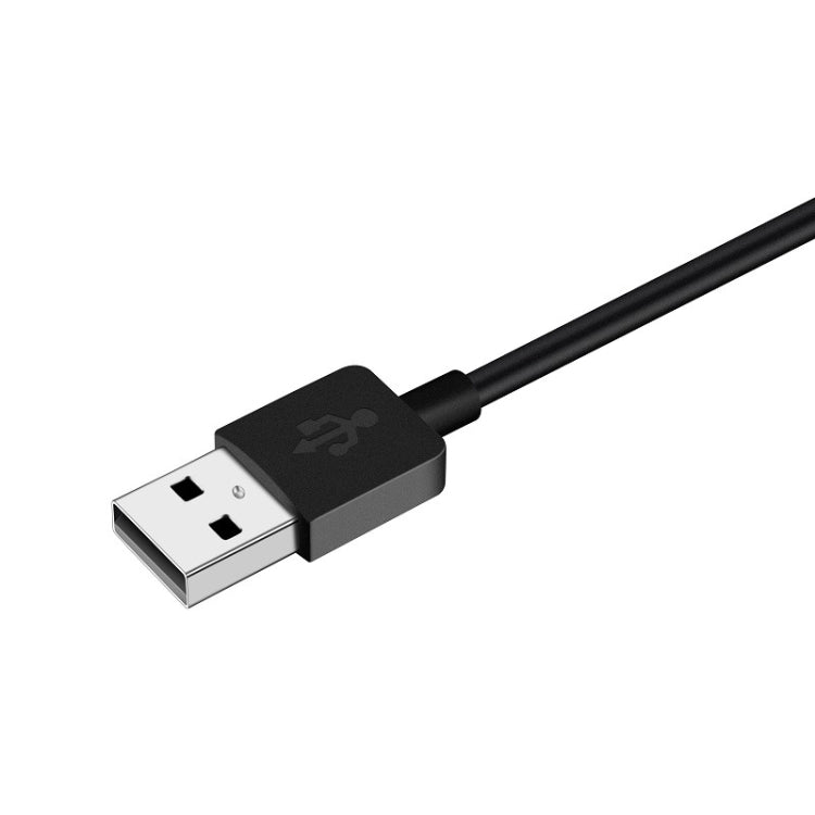 For Ticwatch E & S 1m Universal Smart Watch Magnetic Charging Cable(Black) - Charger by buy2fix | Online Shopping UK | buy2fix
