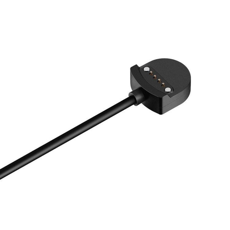 For Ticwatch E & S 1m Universal Smart Watch Magnetic Charging Cable(Black) - Charger by buy2fix | Online Shopping UK | buy2fix