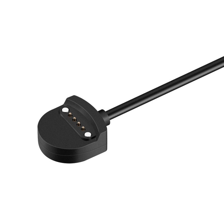 For Ticwatch E & S 1m Universal Smart Watch Magnetic Charging Cable(Black) - Charger by buy2fix | Online Shopping UK | buy2fix