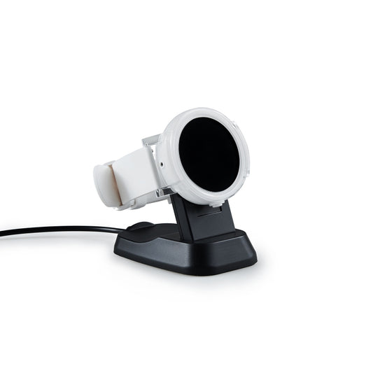 For Ticwatch E & S Universal Smart Watch Magnetic Charging Base(Black) by buy2fix