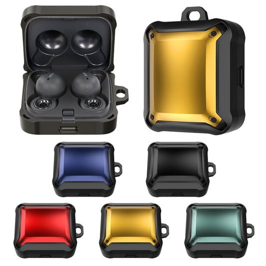 For Sony LinkBuds WF-L900 TPU+PC Wireless Earphone Protective Case Cover(Gold) by buy2fix