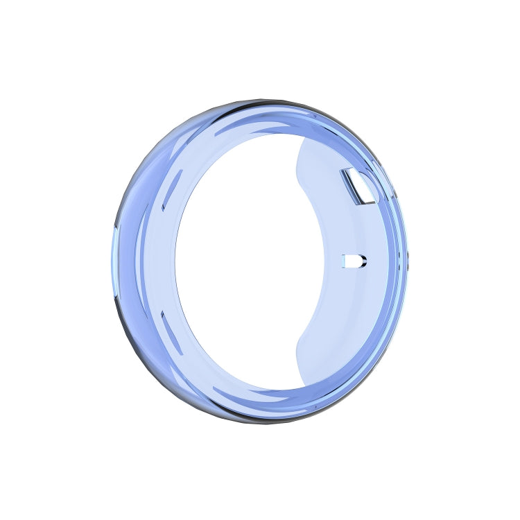 For Amazfit 2 TPU Watch Case(Clear Blue) - Charger by buy2fix | Online Shopping UK | buy2fix