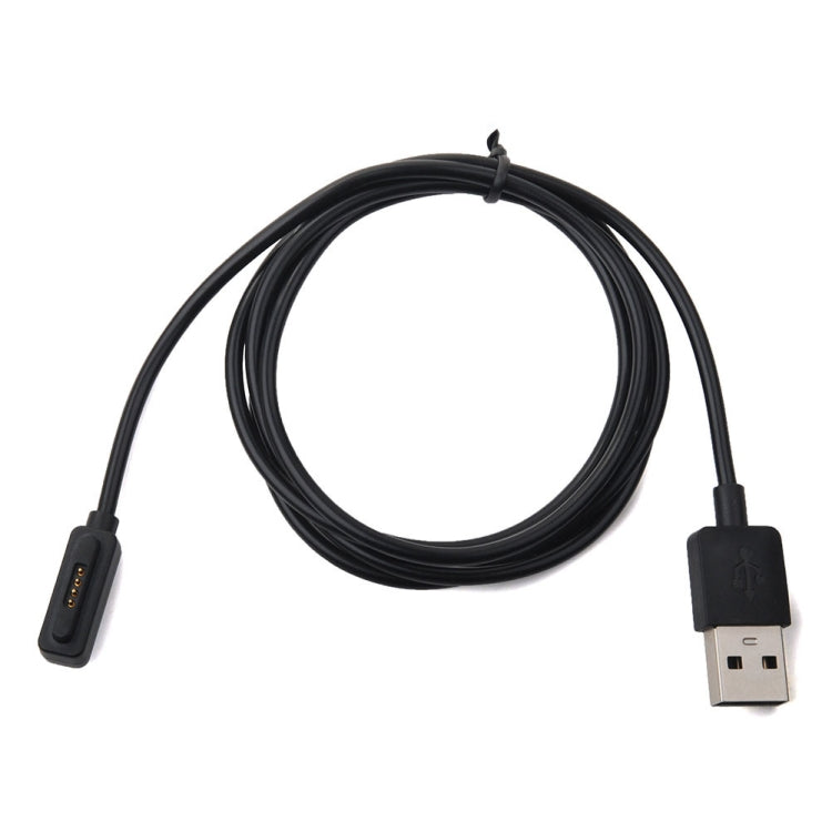 For ASUS Zenwatch 1m 2nd Generation Charging Cable(Black) - Charger by buy2fix | Online Shopping UK | buy2fix