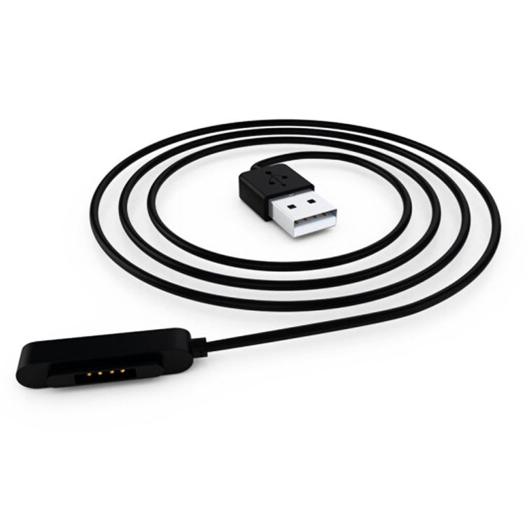 For ASUS Zenwatch 1m 2nd Generation Charging Cable(Black) - Charger by buy2fix | Online Shopping UK | buy2fix