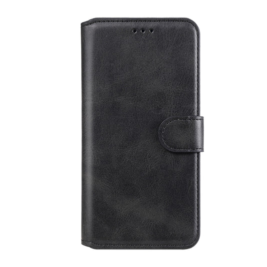 For Xiaomi Redmi 10C 4G Classic Calf Texture Flip Leather Phone Case(Black) by buy2fix