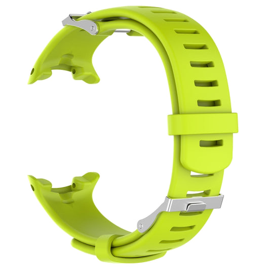 For Sunnto D4 / D4i Novo Diving Watch Silicone Watch Band with Extension Strap(Lime Green) by buy2fix