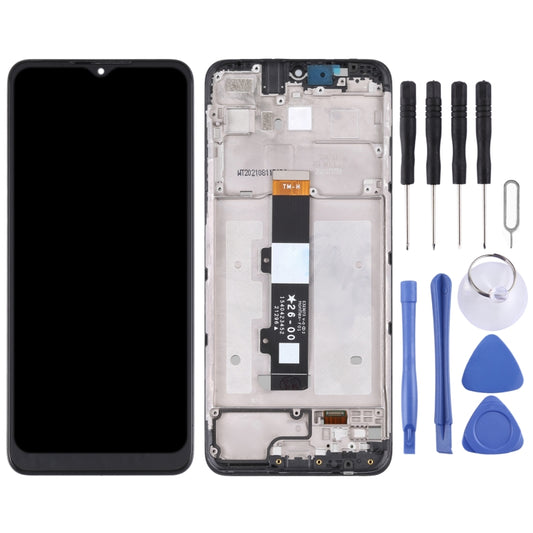 TFT LCD Screen for Motorola G Pure Digitizer Full Assembly with Frame - LCD Screen by buy2fix | Online Shopping UK | buy2fix