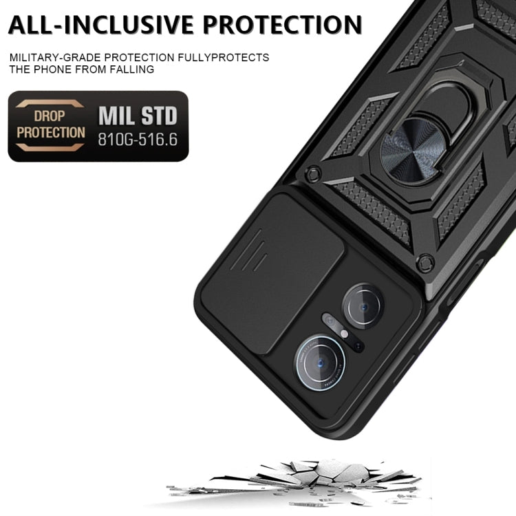 For Huawei nova 9 SE Sliding Camera Cover TPU + PC Phone Case(Black) - Huawei Cases by buy2fix | Online Shopping UK | buy2fix