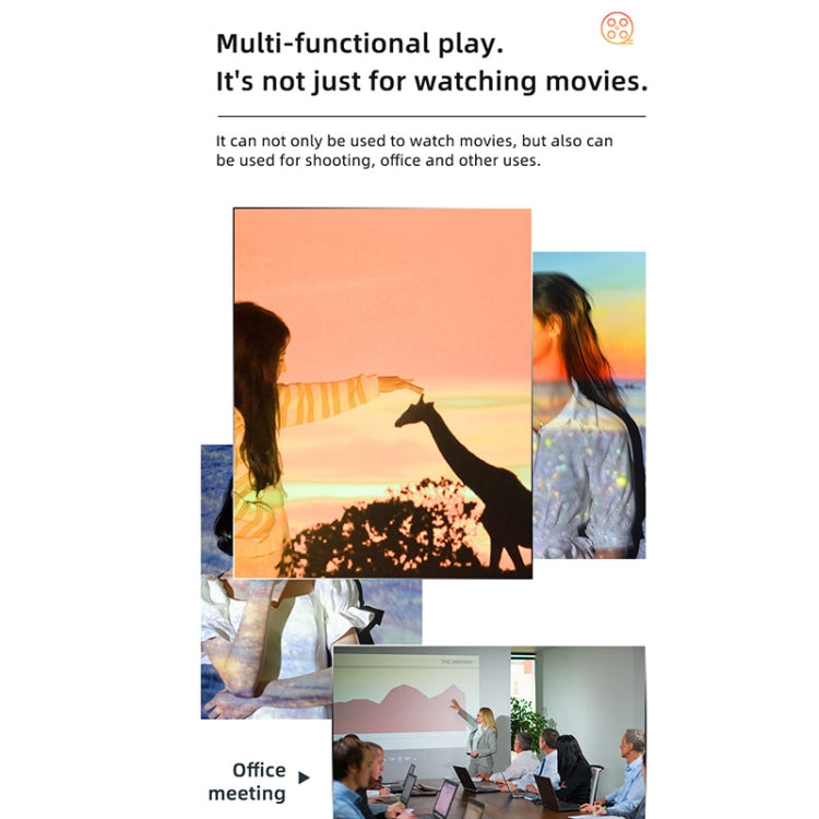 YG270+ 1280x720P 100ANSI LCD LED Smart Projector, Basic Version, Plug Type:AU Plug - LED Projector by buy2fix | Online Shopping UK | buy2fix