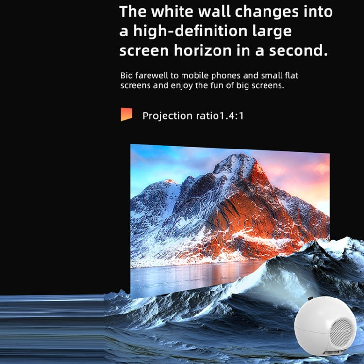 YG270+ 1280x720P 100ANSI LCD LED Smart Projector, Wireless Same Screen Version, Plug Type:UK Plug - LED Projector by buy2fix | Online Shopping UK | buy2fix
