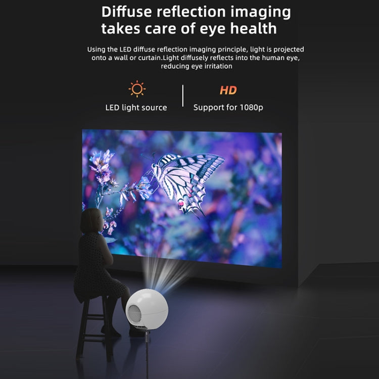 YG270+ 1280x720P 100ANSI LCD LED Smart Projector, Wireless Same Screen Version, Plug Type:UK Plug - LED Projector by buy2fix | Online Shopping UK | buy2fix