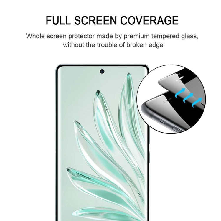 3D Curved Edge Full Screen Tempered Glass Film For Honor 70 Pro / 70 Pro+ - Honor Tempered Glass by buy2fix | Online Shopping UK | buy2fix