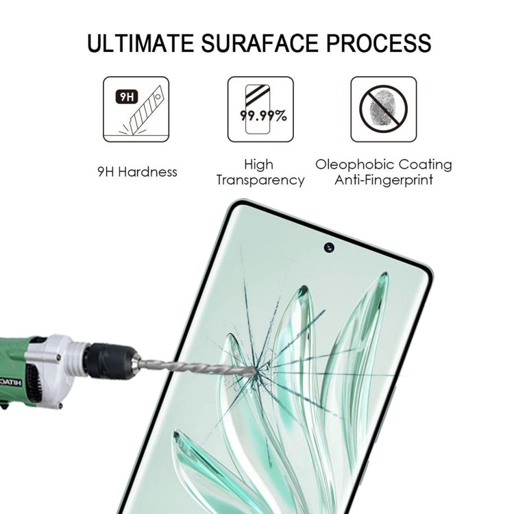 3D Curved Edge Full Screen Tempered Glass Film For Honor 70 Pro / 70 Pro+ - Honor Tempered Glass by buy2fix | Online Shopping UK | buy2fix