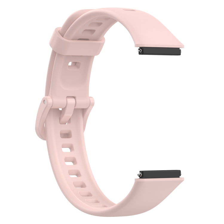 For Huawei Band 7 Silicone Watch Band(Rose Pink) - Watch Bands by buy2fix | Online Shopping UK | buy2fix