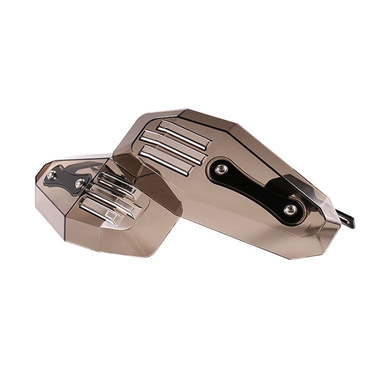 HP-HS002 1 Pair Motorcycle PC Front Windshield Handguard for Harley 883 / x48 / 1200(Smoked) - Others by buy2fix | Online Shopping UK | buy2fix