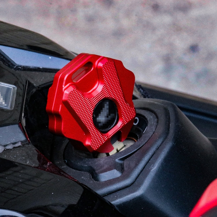 HP-Q093 Motorcycle Modified Key Shell for Honda CBR650R / CB650R / CB650F(Titanium) by buy2fix