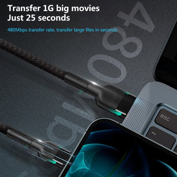 USB-C / Type-C 5A Beauty Tattoo USB Charging Cable,Cable Length: 1m(White) by buy2fix