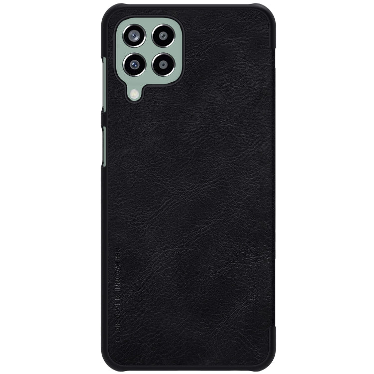 For Samsung Galaxy M33 5G NILLKIN QIN Series Crazy Horse Texture Leather Case(Black) - Galaxy Phone Cases by NILLKIN | Online Shopping UK | buy2fix