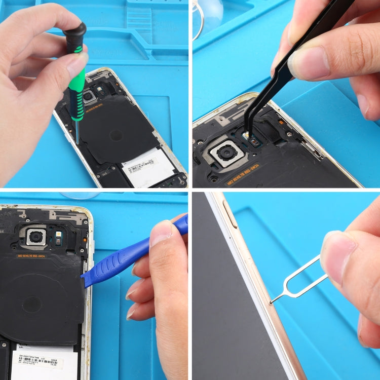 JIAFA JF-8182 21 in 1 Battery Adhesive + LCD Frame Waterproof Adhesive + Repair Tool Set For iPhone 13 Pro Max by JIAFA