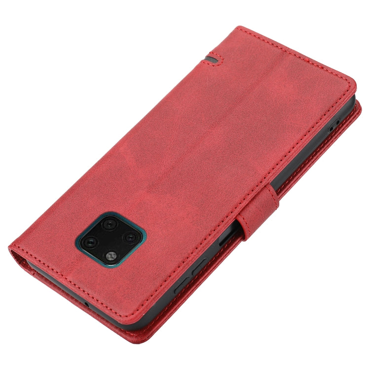 For Huawei Mate 20 Pro Classic Wallet Flip Leather Phone Case(Red) - Huawei Cases by buy2fix | Online Shopping UK | buy2fix