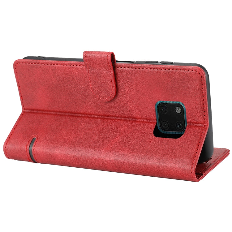 For Huawei Mate 20 Pro Classic Wallet Flip Leather Phone Case(Red) - Huawei Cases by buy2fix | Online Shopping UK | buy2fix