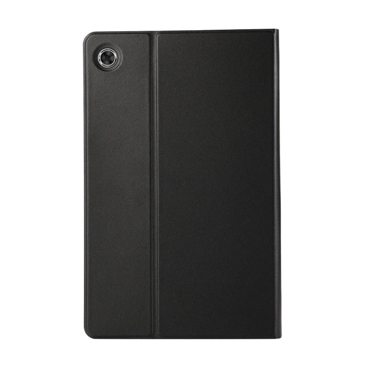 For Lenovo Tab M10 Plus 10.6 3rd Gen 2022 Voltage Craft Texture TPU Flip Leather Tablet Case(Black) - Lenovo by buy2fix | Online Shopping UK | buy2fix