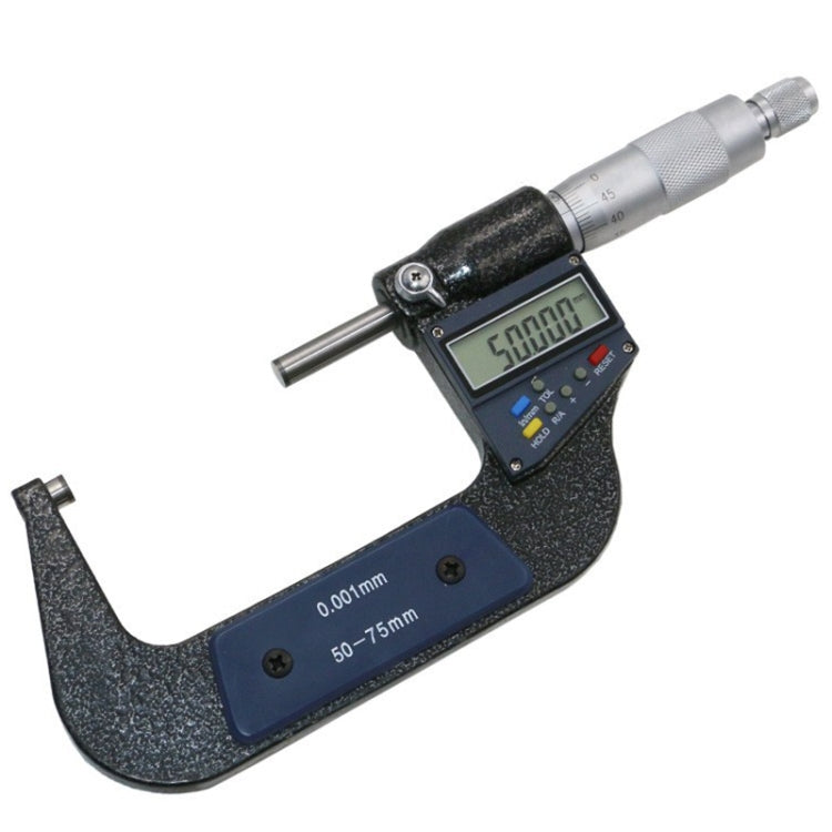 50-75mm Electronic Digital Micrometer (resolution 0.001mm) - Measuring Tools by buy2fix | Online Shopping UK | buy2fix