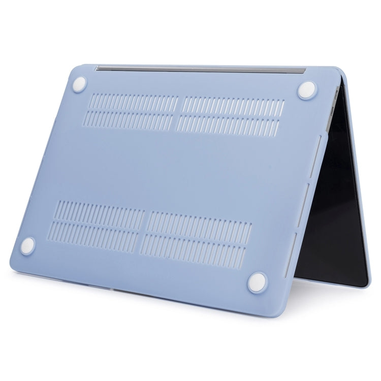 Laptop Matte Style Protective Case For MacBook Pro 13.3 inch 2022(New Actual Blue) by buy2fix