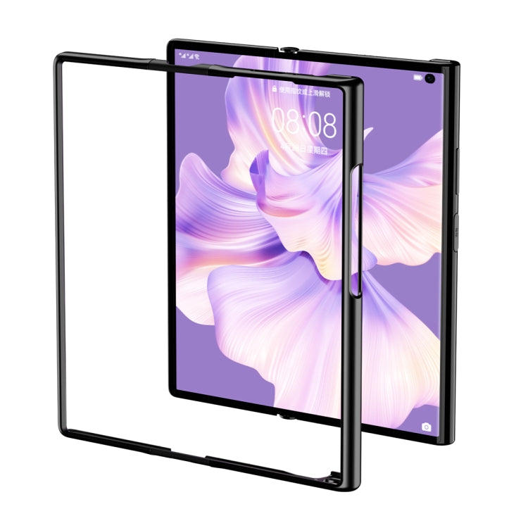 For Huawei Mate Xs 2 Ultra-thin Frame Shockproof Phone Case(Black) - Huawei Cases by buy2fix | Online Shopping UK | buy2fix