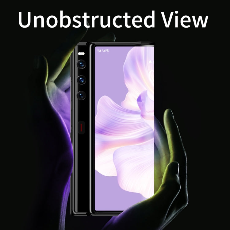 For Huawei Mate Xs 2 Ultra-thin Frame Shockproof Phone Case(Black) - Huawei Cases by buy2fix | Online Shopping UK | buy2fix
