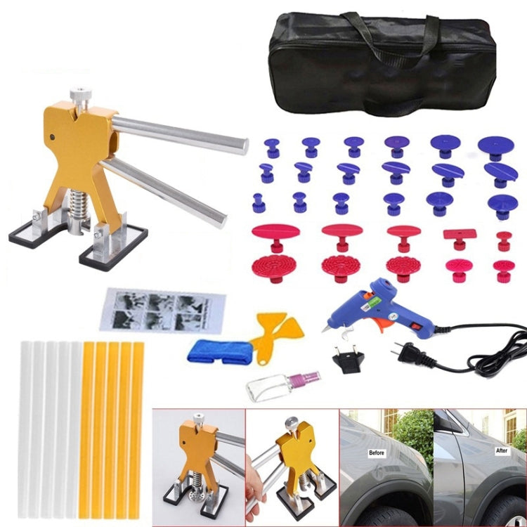 D6 44 in 1 Car Paintless Dent Dings Repair Lifter Tools Kit, Plug Type:EU Plug - Sheet Metal Tools by buy2fix | Online Shopping UK | buy2fix