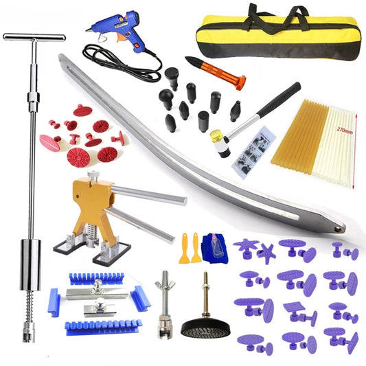 N3 83 in 1 Car Paintless Dent Removal Fender Damage Repair Puller Lifter, Plug Type:EU Plug by buy2fix