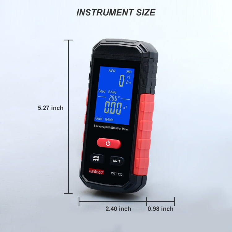 Wintact WT3122 Household Electromagnetic Radiation Tester - Radiation Detector by Wintact | Online Shopping UK | buy2fix