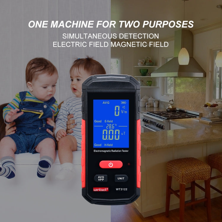 Wintact WT3122 Household Electromagnetic Radiation Tester - Radiation Detector by Wintact | Online Shopping UK | buy2fix