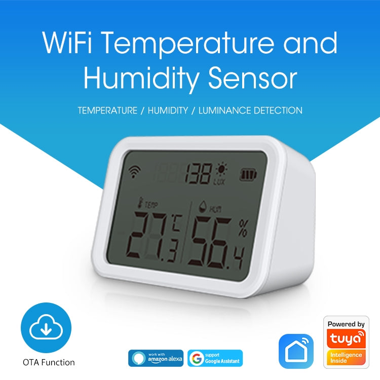 NEO NAS-TH02W WiFi 3 in1 Temperature and Humidity Sensor - Others Alarm by NEO | Online Shopping UK | buy2fix
