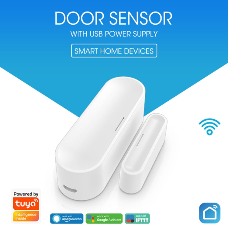 NEO NAS-DS07W WiFi Door Sensor & Window Sensor - Door Window Alarm by NEO | Online Shopping UK | buy2fix