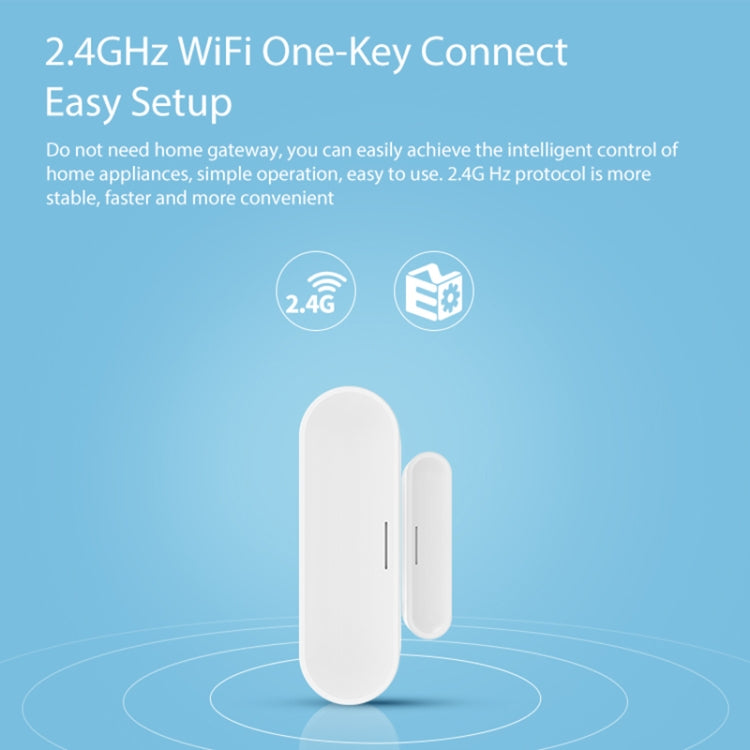 NEO NAS-DS07W WiFi Door Sensor & Window Sensor - Door Window Alarm by NEO | Online Shopping UK | buy2fix