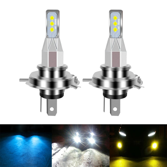 1 Pair H4 DC 12V-24V 12W 1800LM Car LED Fog Light(White Light) - Fog / Driving Lights by buy2fix | Online Shopping UK | buy2fix