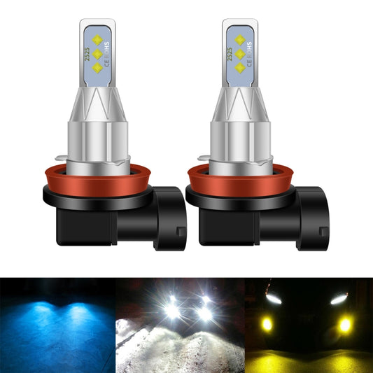 1 Pair H8 DC 12V-24V 12W 1800LM Car LED Fog Light(Ice Blue Light) - Fog / Driving Lights by buy2fix | Online Shopping UK | buy2fix