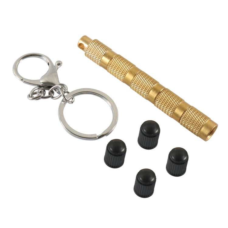 A6605 Offroad Vehicles 4 in 1 Brass Tire Deflation Tool Tire Exhaust Valve by buy2fix