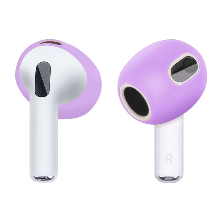 Ear Cap Silicone Protective Case for AirPods 3(Light Purple) - Anti-dust & Ear Caps by buy2fix | Online Shopping UK | buy2fix