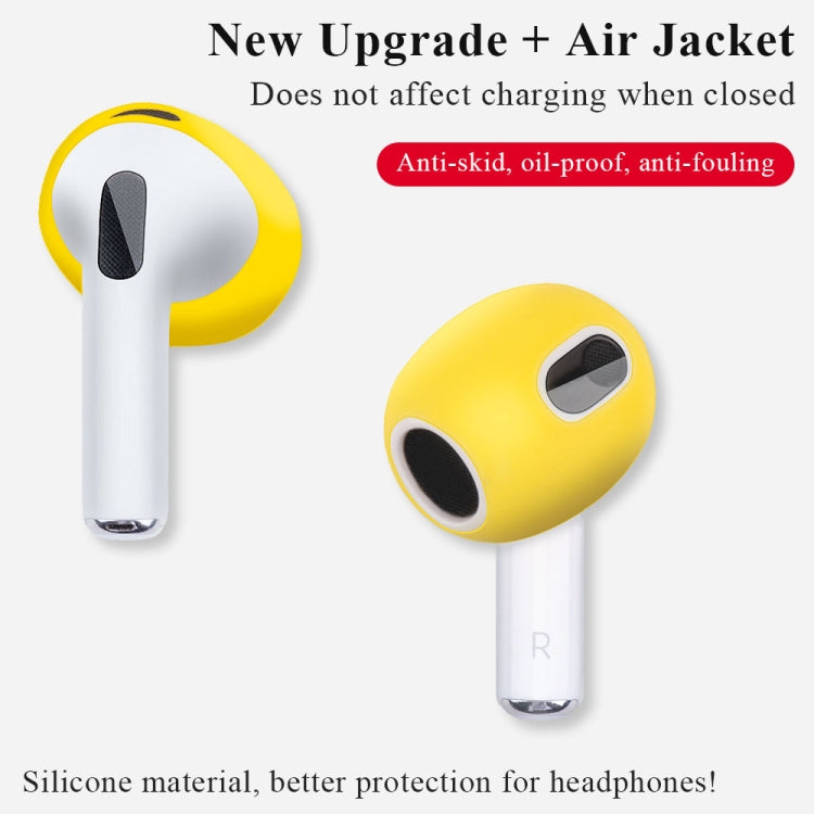 Ear Cap Silicone Protective Case for AirPods 3(Transparent White) - Anti-dust & Ear Caps by buy2fix | Online Shopping UK | buy2fix