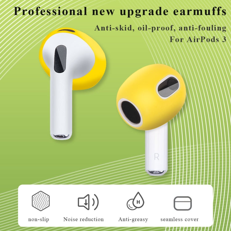 Ear Cap Silicone Protective Case for AirPods 3(Transparent White) - Anti-dust & Ear Caps by buy2fix | Online Shopping UK | buy2fix