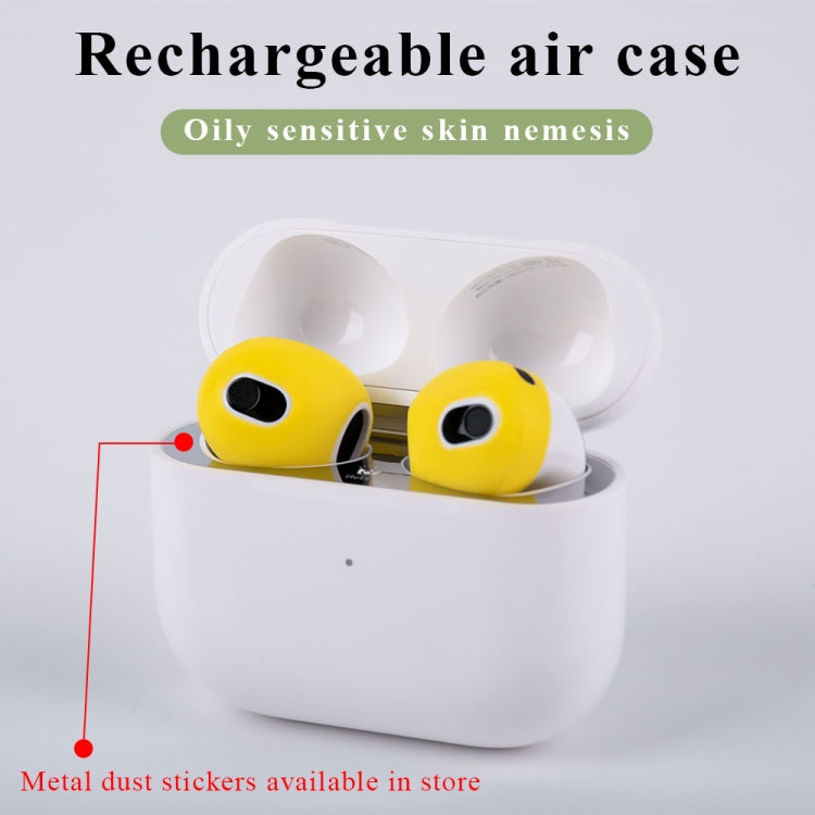 Ear Cap Silicone Protective Case for AirPods 3(Transparent White) - Anti-dust & Ear Caps by buy2fix | Online Shopping UK | buy2fix